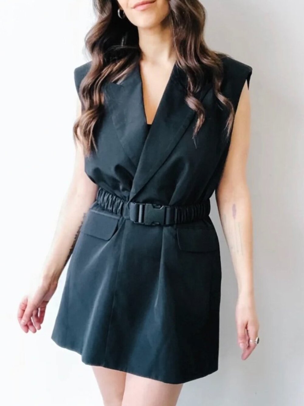 Birgitte Herskind Phoebe Vest / Sleeveless Blazer – Black – Size 38 (Medium) 🖤 - Picture 3 of 8